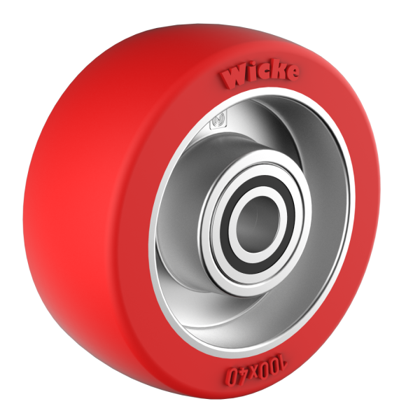165908 Wicke MHE Stabilisation Castor Wheel TE 100/40-75/2K