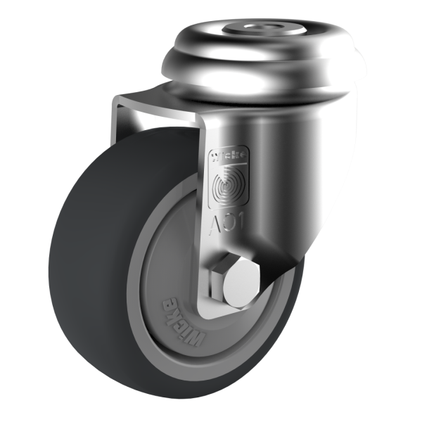 Swivel Castor With Bolt Hole EP RAR 01/75/30K-FA