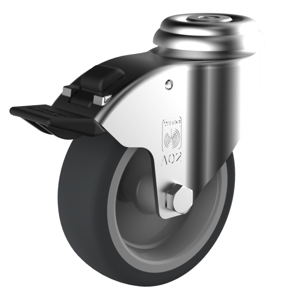 172118 Wicke EP Series Swivel Castor RAR 02/100/32G-FSTF