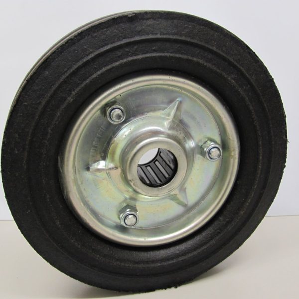 MSAC0005 - 200MM RUBBER/STEEL WHEEL-1INCH-250KG