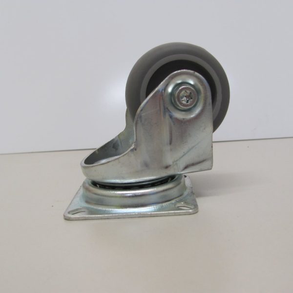 MSAC0036 50MM GREY RUBBER SWV CASTOR - 50KG