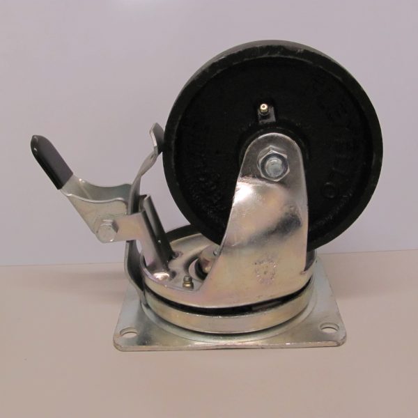 MSAFLX001 150MM RB CAST IRON SWB CASTOR - 1020KG