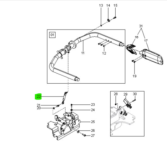 BT Toyota Gas Ram LPE250 MSA7595627